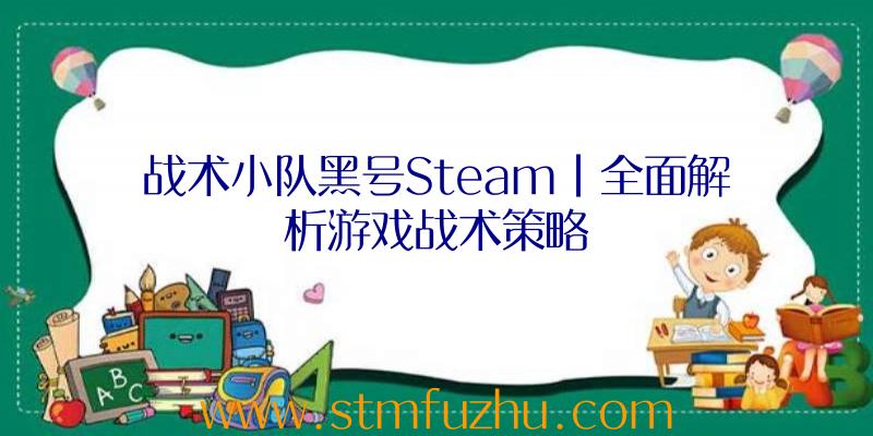 战术小队黑号Steam|全面解析游戏战术策略